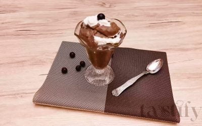 Брз чоколаден сладолед со пудинг