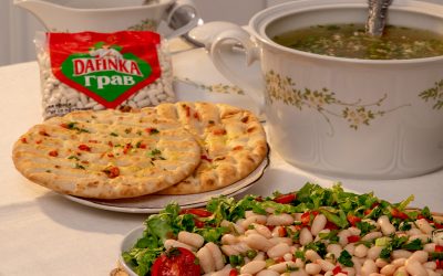 Салата од бел грав