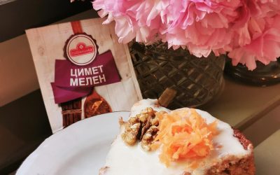 Посна морков торта