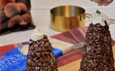 Новогодишни чоколадни елки