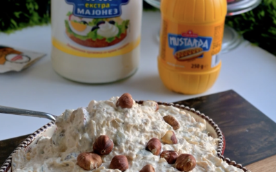 Крцкава пилешка салата